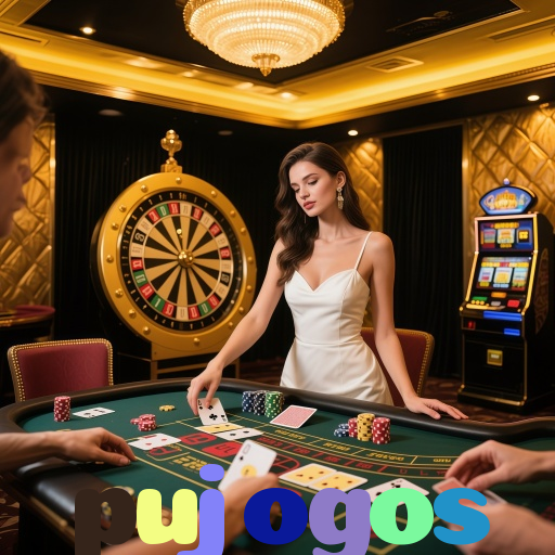 pujogos：Jogue poker, aposte no futebol e ganhe em grandes jogos de cassino!